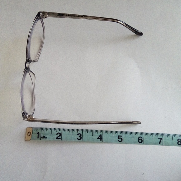 Clearly Standard Black Prescription Eyeglasses With Pattern On Handle Free Case - Picture 14 of 16